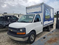 Chevrolet Express salvage cars for sale: 2017 Chevrolet Express G3500