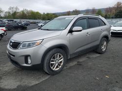 Salvage cars for sale from Copart Grantville, PA: 2015 KIA Sorento LX