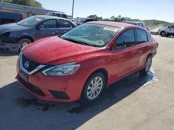 Salvage cars for sale from Copart Orlando, FL: 2018 Nissan Sentra S