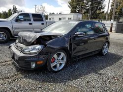 Salvage cars for sale at Graham, WA auction: 2010 Volkswagen GTI