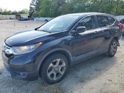 Honda salvage cars for sale: 2017 Honda CR-V EX