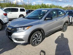 Salvage cars for sale at Bridgeton, MO auction: 2019 Honda HR-V Sport