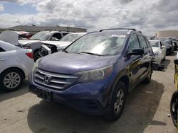Salvage cars for sale from Copart Martinez, CA: 2012 Honda CR-V LX