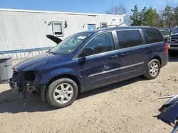 Salvage cars for sale at Lyman, ME auction: 2012 Chrysler Town & Country Touring