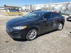Salvage cars for sale at Franklin, WI auction: 2019 Ford Fusion SE