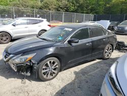 Salvage cars for sale at Waldorf, MD auction: 2016 Nissan Altima 2.5