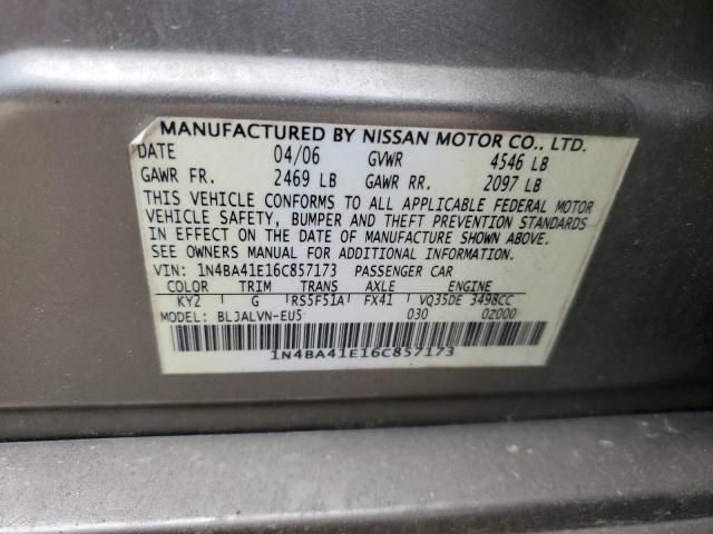 2006 Nissan Maxima SE