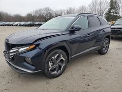 Salvage cars for sale at North Billerica, MA auction: 2022 Hyundai Tucson SEL Convenience