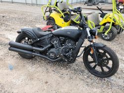 Salvage motorcycles for sale at Mercedes, TX auction: 2023 Indian Motorcycle Co. Scout Rogue ABS