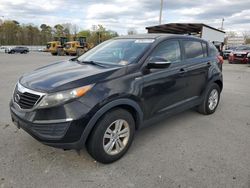 Salvage cars for sale from Copart Glassboro, NJ: 2011 KIA Sportage LX