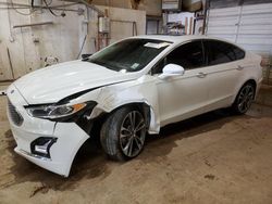 Salvage cars for sale at Casper, WY auction: 2020 Ford Fusion Titanium