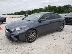 Salvage cars for sale at New Braunfels, TX auction: 2019 KIA Forte GT Line