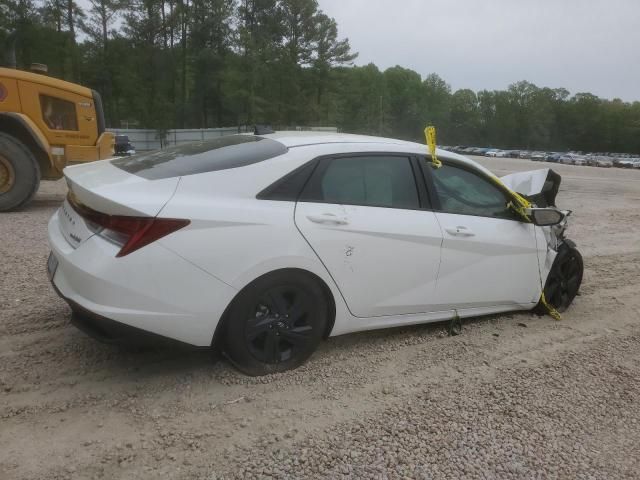 2023 Hyundai Elantra Blue