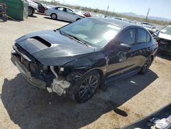 Salvage cars for sale at Tucson, AZ auction: 2016 Subaru WRX