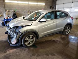 Salvage cars for sale at Angola, NY auction: 2016 Honda HR-V LX