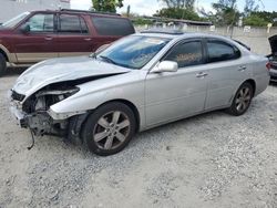 Salvage cars for sale at Opa Locka, FL auction: 2005 Lexus ES 330