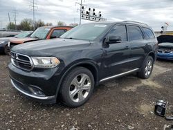 Salvage cars for sale from Copart Columbus, OH: 2015 Dodge Durango Limited