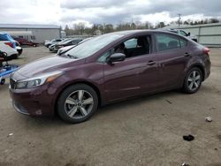 Salvage cars for sale at Pennsburg, PA auction: 2018 KIA Forte LX
