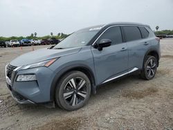 Salvage cars for sale at Mercedes, TX auction: 2022 Nissan Rogue SL