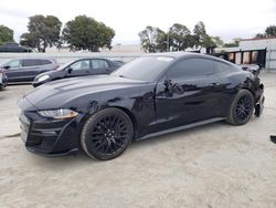 Salvage cars for sale at Hayward, CA auction: 2019 Ford Mustang