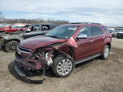 Salvage cars for sale at Des Moines, IA auction: 2010 Chevrolet Equinox LTZ