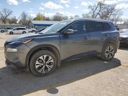 Salvage cars for sale at Wichita, KS auction: 2022 Nissan Rogue SV