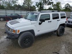 Salvage cars for sale from Copart Hampton, VA: 2007 Hummer H3