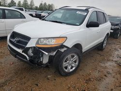 Salvage cars for sale at Bridgeton, MO auction: 2009 Hyundai Santa FE GLS