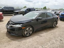 Salvage cars for sale at Houston, TX auction: 2016 Honda Civic EXL