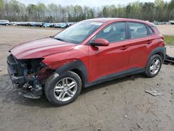 Salvage cars for sale from Copart Charles City, VA: 2018 Hyundai Kona SE