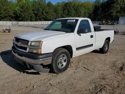 Salvage cars for sale at Gainesville, GA auction: 2003 Chevrolet Silverado C1500