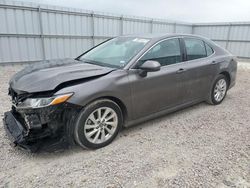 Salvage cars for sale at Houston, TX auction: 2021 Toyota Camry LE