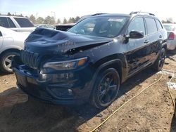 Salvage cars for sale at Elgin, IL auction: 2021 Jeep Cherokee Latitude Plus