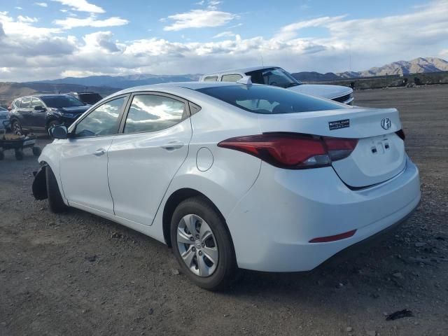 2016 Hyundai Elantra SE