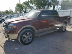 Salvage cars for sale from Copart Riverview, FL: 2006 Ford F150 Supercrew