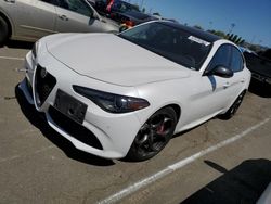 Salvage cars for sale at Vallejo, CA auction: 2019 Alfa Romeo Giulia TI