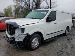 Salvage trucks for sale at Baltimore, MD auction: 2018 Nissan NV 1500 S