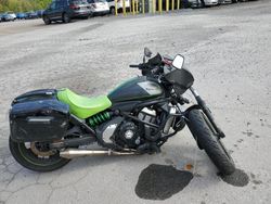 Salvage motorcycles for sale at York Haven, PA auction: 2016 Kawasaki EN650 B