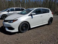 Salvage cars for sale from Copart Bowmanville, ON: 2016 Scion IM