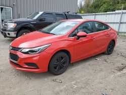 Salvage cars for sale at auction: 2017 Chevrolet Cruze LT