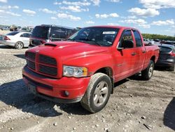 Salvage trucks for sale at Cicero, IN auction: 2004 Dodge RAM 1500 ST