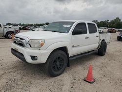 Salvage cars for sale from Copart Houston, TX: 2015 Toyota Tacoma Double Cab Prerunner