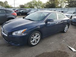 Salvage cars for sale at Moraine, OH auction: 2014 Nissan Maxima S