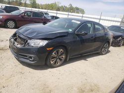 Salvage cars for sale from Copart Spartanburg, SC: 2017 Honda Civic EX