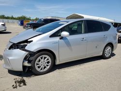 Salvage cars for sale at Fresno, CA auction: 2013 Toyota Prius V