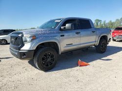 Salvage cars for sale from Copart Houston, TX: 2019 Toyota Tundra Crewmax SR5