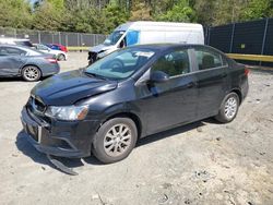 Chevrolet Sonic salvage cars for sale: 2017 Chevrolet Sonic LT