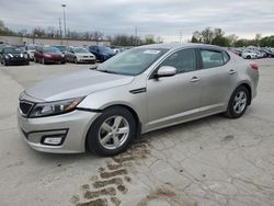 Salvage cars for sale from Copart Fort Wayne, IN: 2015 KIA Optima LX