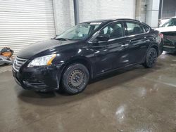 Salvage cars for sale from Copart Ham Lake, MN: 2015 Nissan Sentra S