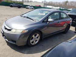 Salvage cars for sale at Exeter, RI auction: 2009 Honda Civic EXL